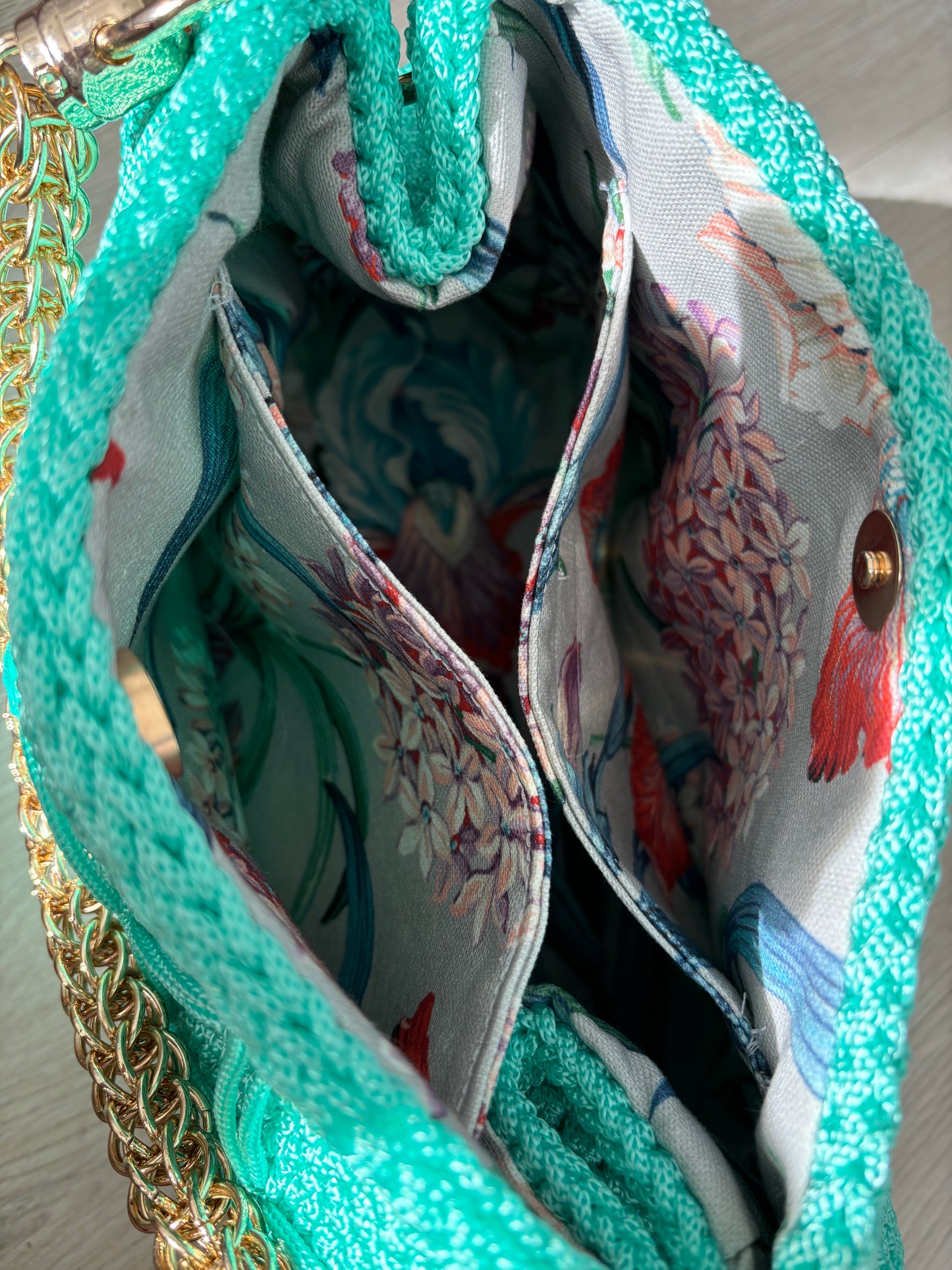 CLUTCH - gorgeous turquoise