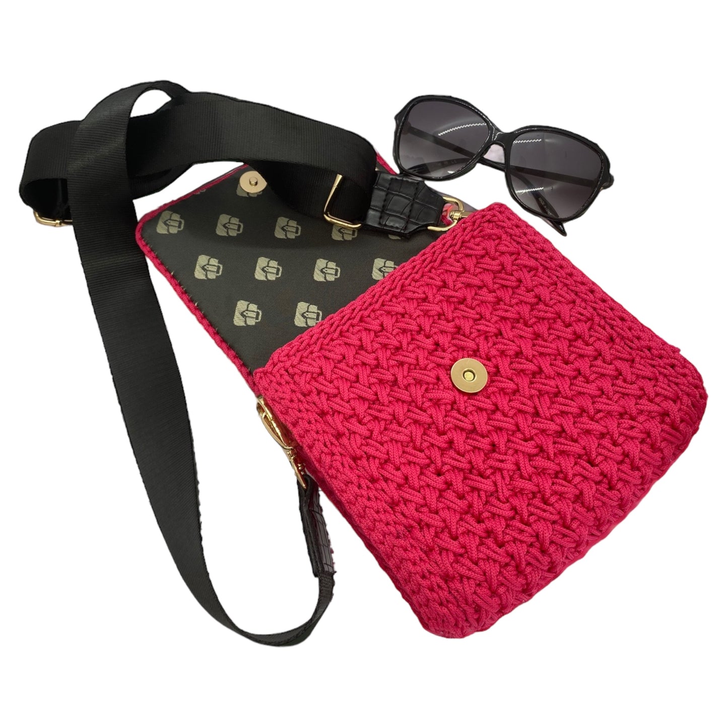 DAFNY small crossbody in gorgeous Magenta