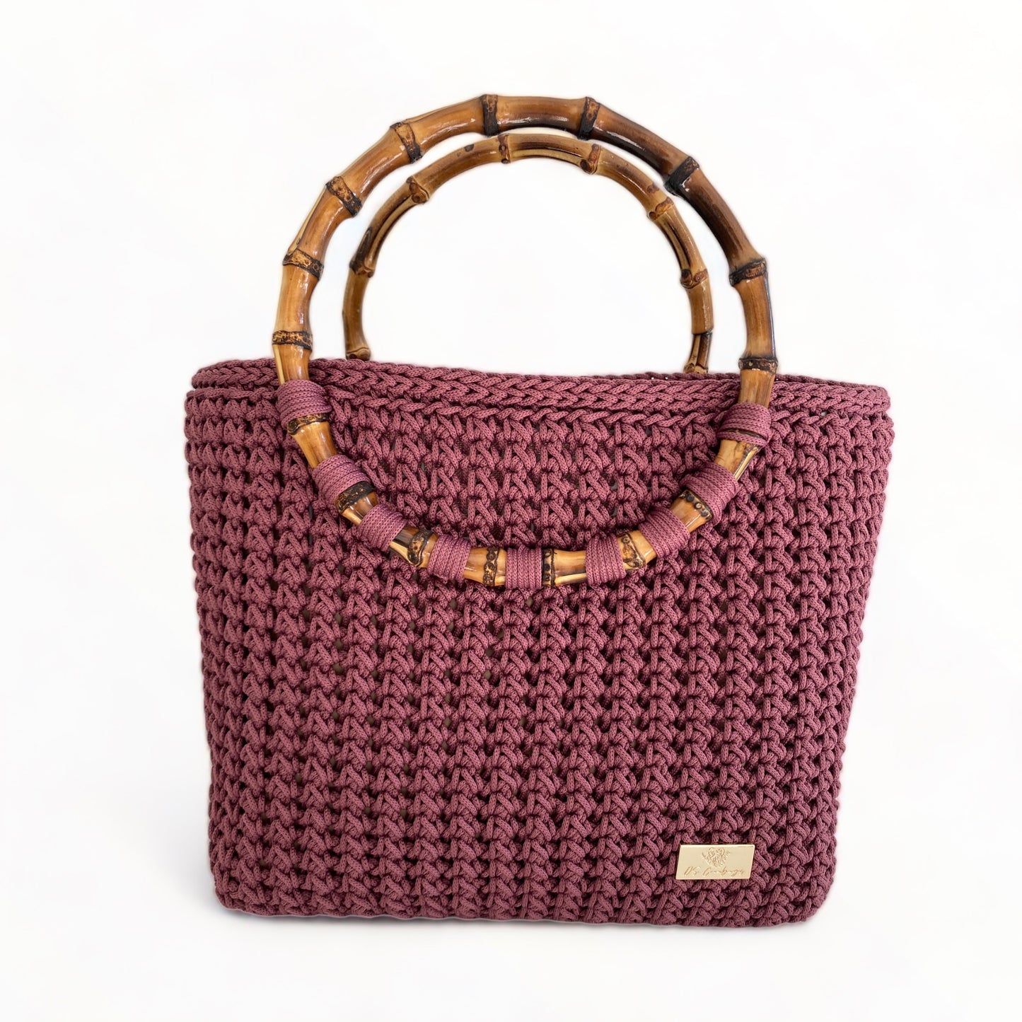 Deep Ruby super light TOTE handbag