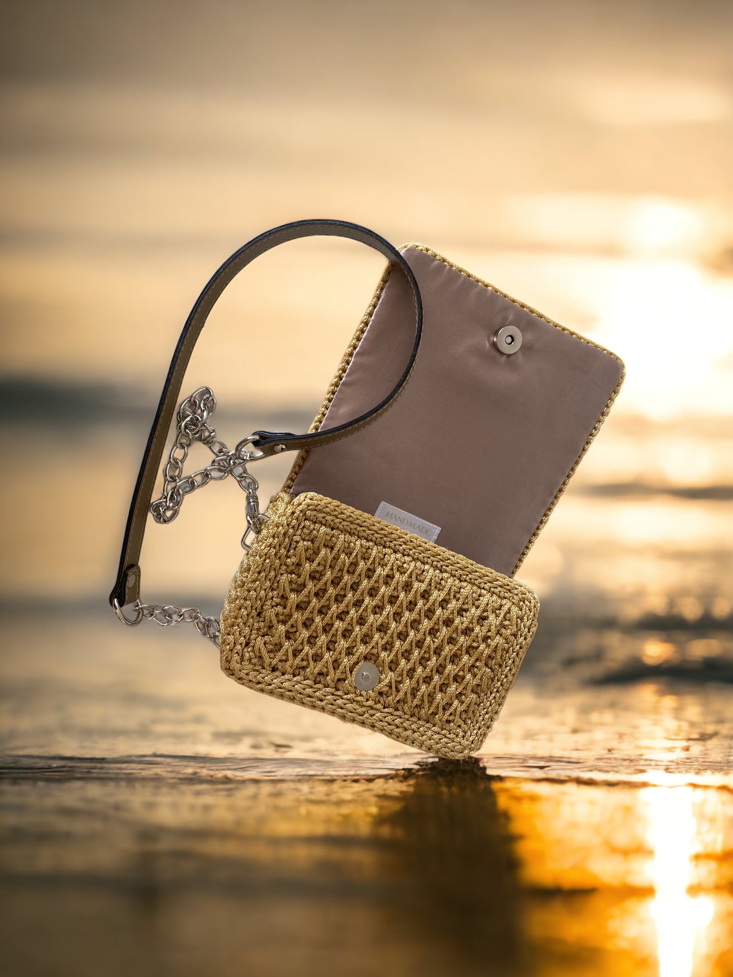 Luxury handmade Mini handbag