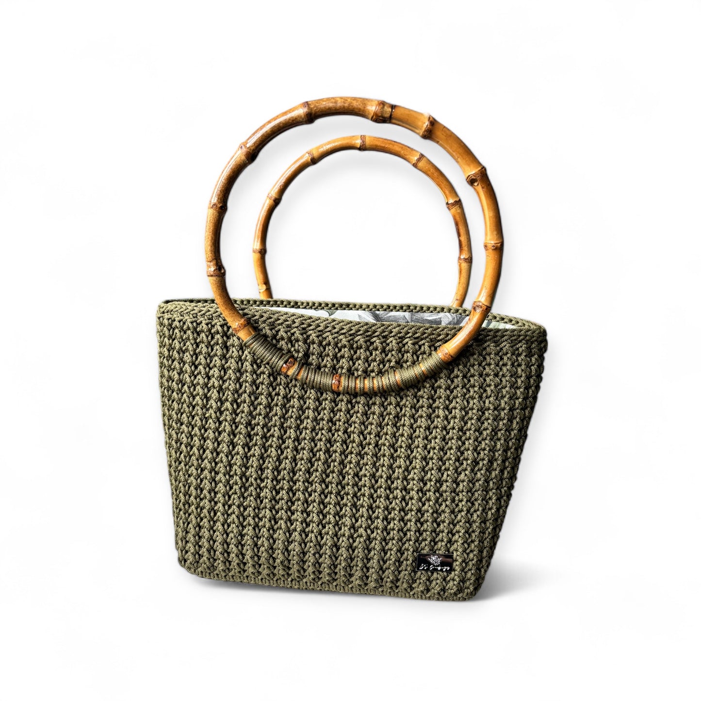 TOTE - with bamboo handles to enhance the natural feel