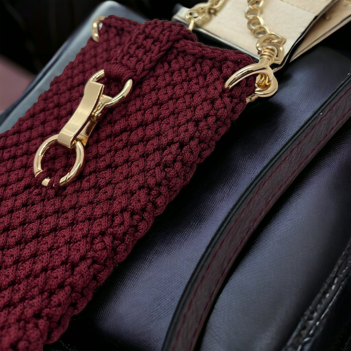 PHONE CASE - in gorgeous burgundy colour