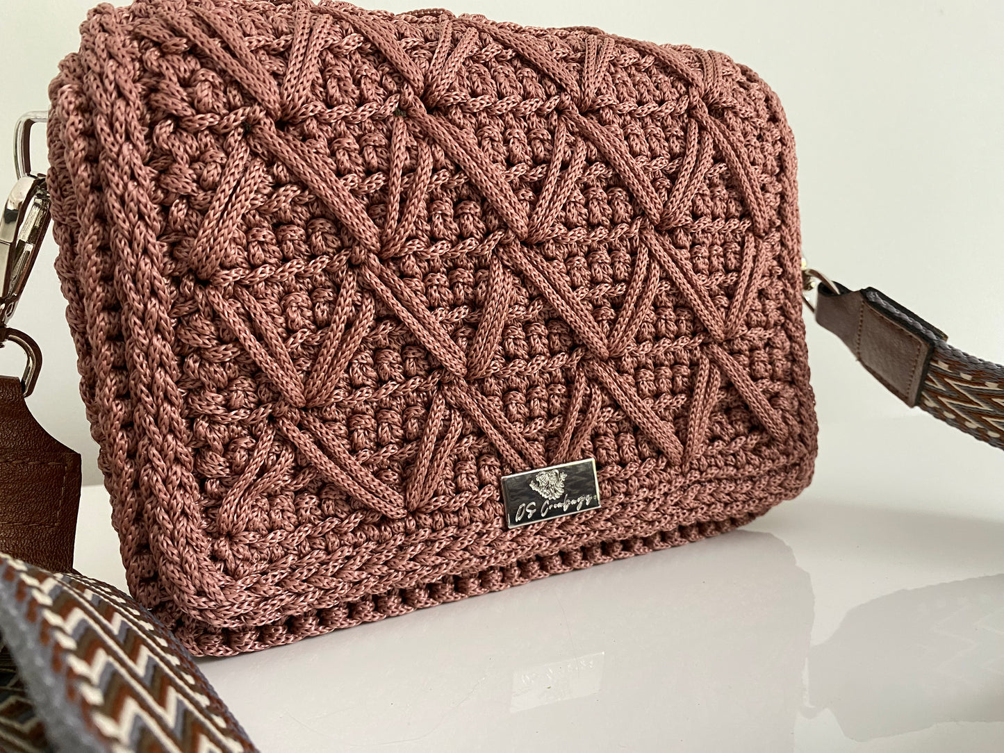 Fancy small crossbody with adjustable strap
