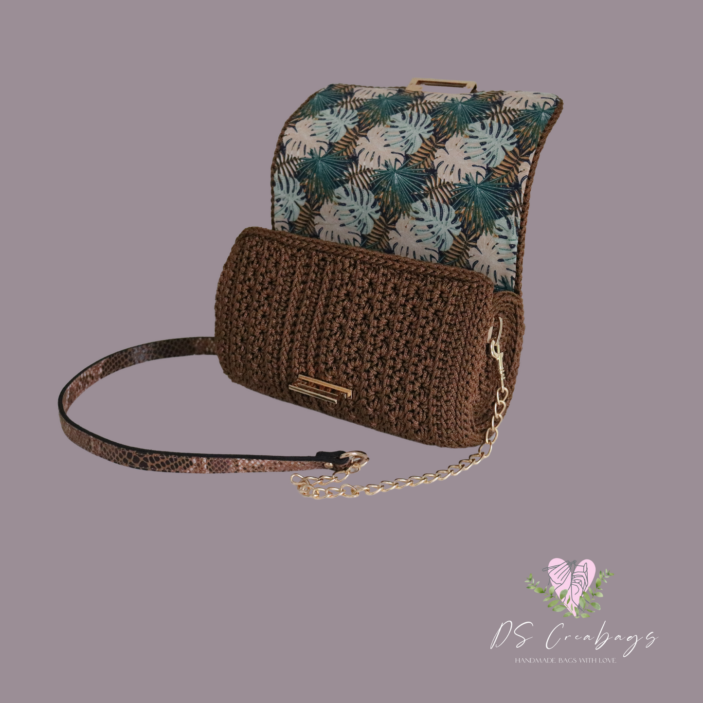 Claudia - Tawny colour cross-body