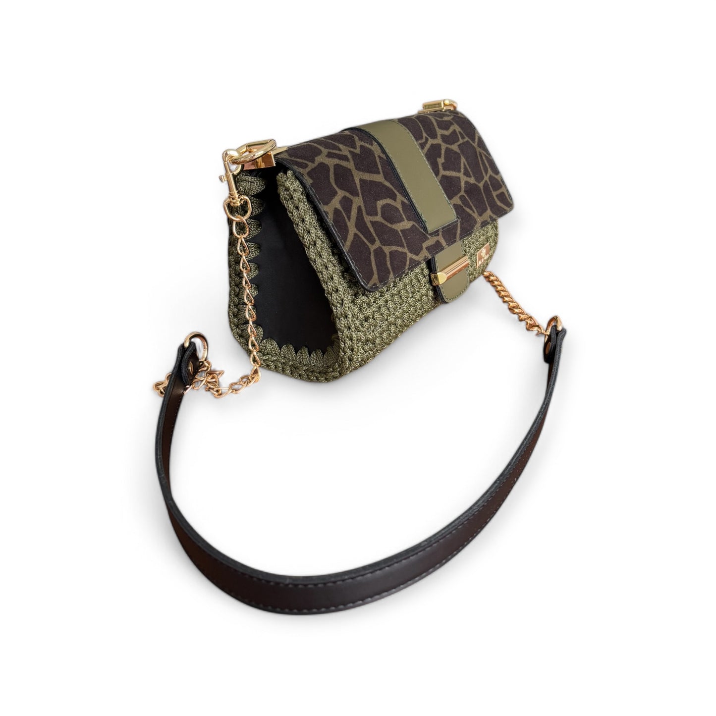 Savanna Khaki Shoulder Bag