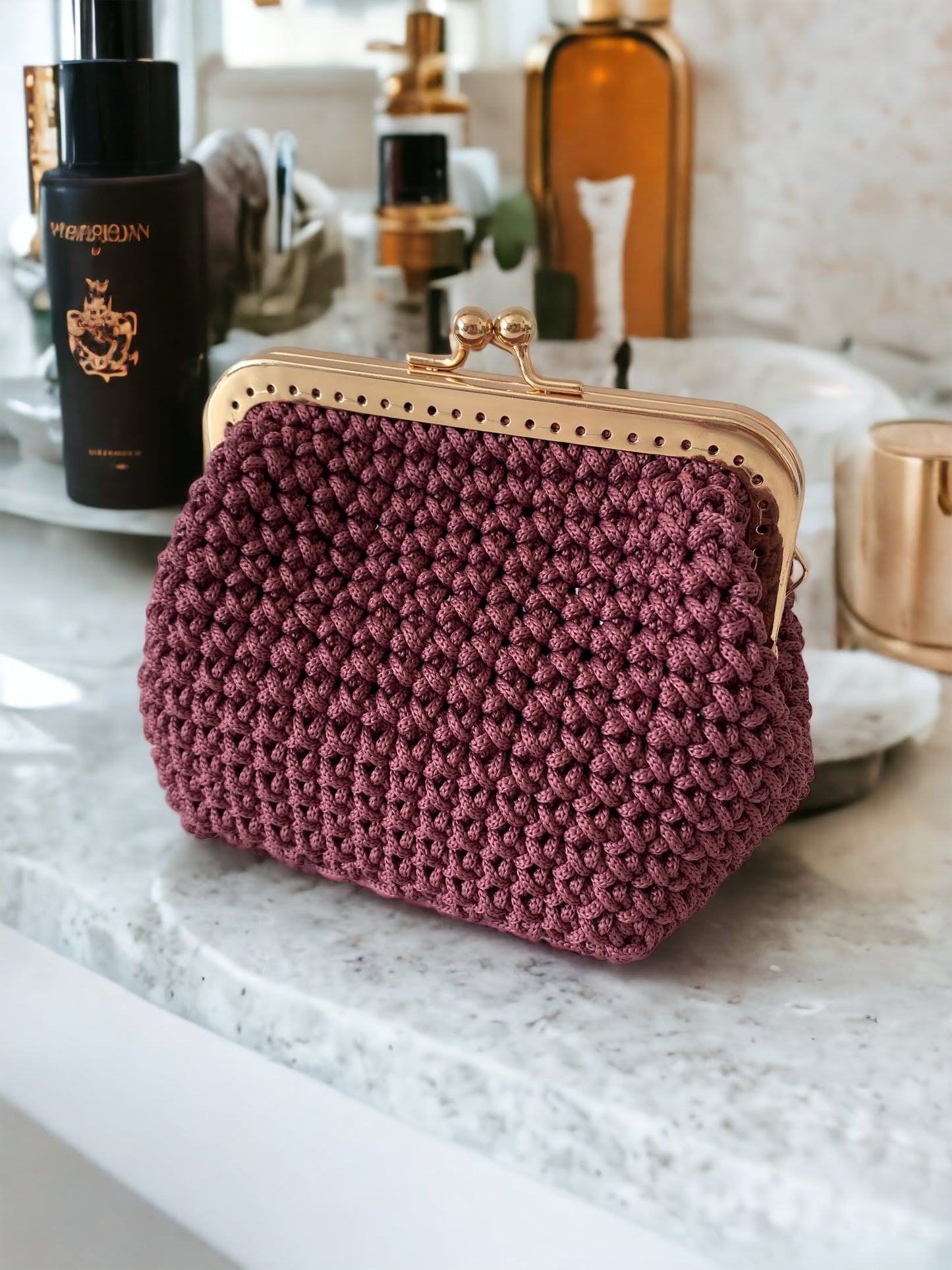 Deep Ruby multifunction pouch