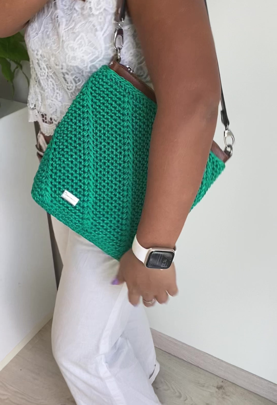 Green Color Designer Ladies Purse - 250gms | Purses, Bags, Handbag